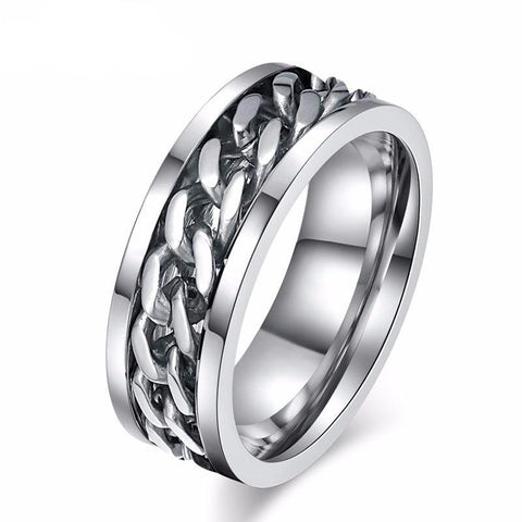 Rotatable Titanium Ring